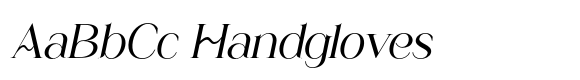 Glastone Italic image
