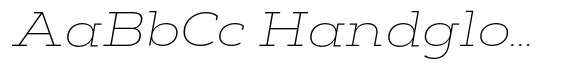 Artegra Slab Extended Thin Italic image