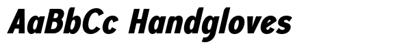 Foermality Condensed Bold Italic image