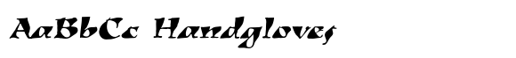 Kigali Std Italic font sample