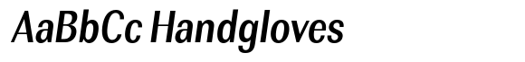 Rundale Sem Bold Condensed Italic image