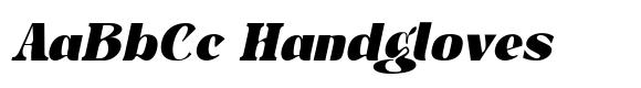 Avander Black Italic font sample