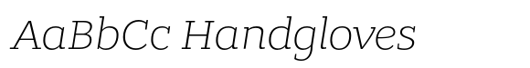 Bandera Light Italic image