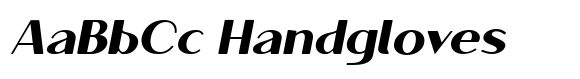 Mitzu Extra Bold Expanded Italic image