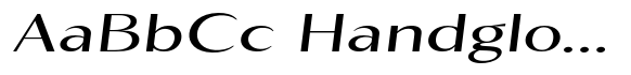Kenisya Light Extra Expanded Italic image