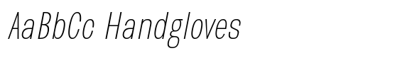 Biarty Sans Compressed Thin Oblique image