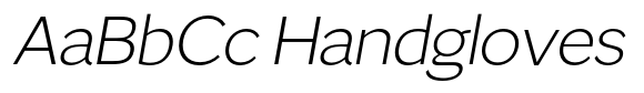 GS Haritsa Extra Light Italic image