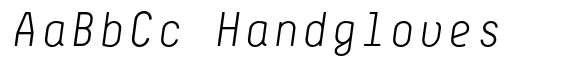 Decima Mono Pro Light Italic image