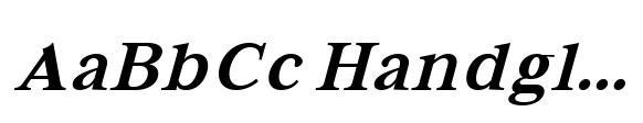 Bia Serif Low Se Bold Italic image