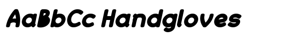 Bumora Round Black Italic image