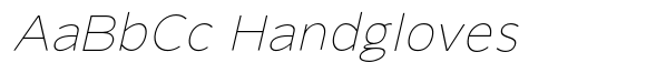 Giane Gothic sans Thin Italic image