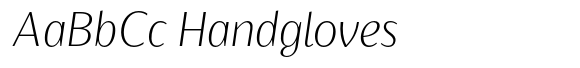 Ragik Sans Thin Italic image