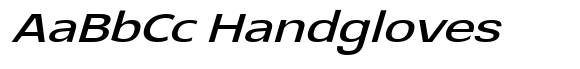 Glorytalk Sans Medium Italic Semi Expanded image