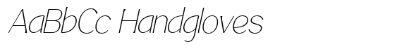 Avehope Thin Italic image