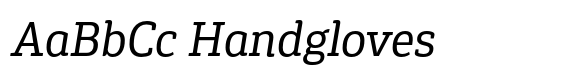 Gaspo Slab Regular Italic image