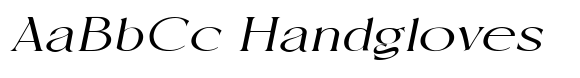 Raiselle Light Expanded Italic image