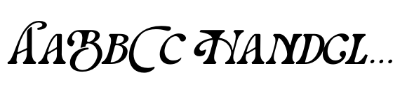 Bysta Bangor Regular Italic image