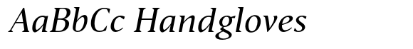 Haggard Nova Italic image