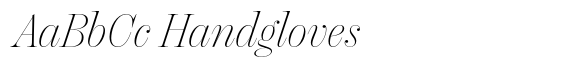Chamberí Display ExtraLight Italic image