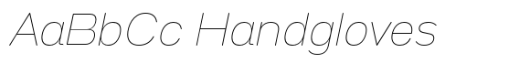 Anantason Mon Expanded Thin Italic font sample