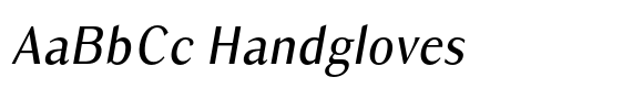 Owning Sans Medium Condensed Slanted image
