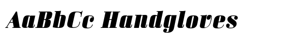 Bodoni Z37 S Extended Heavy Italic image