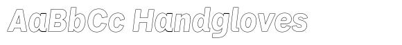 Smiletta Outline Bold Italic image