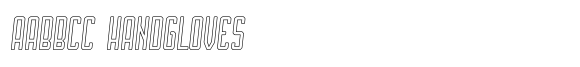 Strider Rounded Outline Italic image