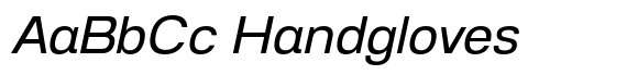 Anantason Reno Semi Expanded Italic font sample