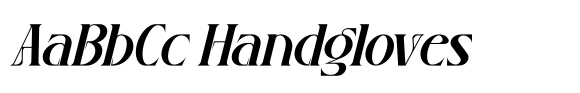 Ruadson Italic font sample