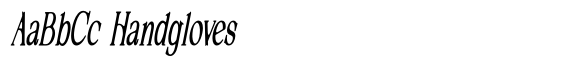 Demetras Soft Contrast UltraCondensed Italic image