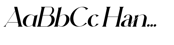 Ahganirya Italic image
