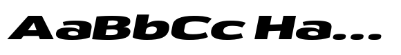 Kulutu Bold UltraWide Italic image