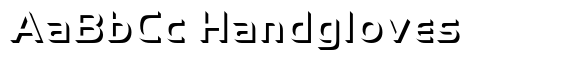 Handel Gothic Std Onlyshadow Medium (d) image
