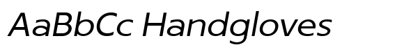 Archopada Oblique Regular font sample
