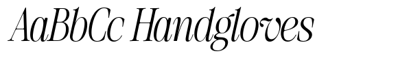 SLTF The Silver Light Italic font sample