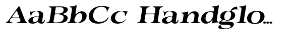 Morgazine  Soft Extra Expanded Italic image