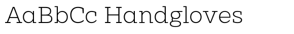 Clab Thin font sample