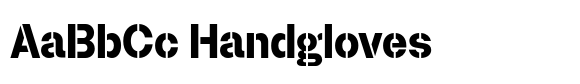 Booster Stencil Compact Bold font sample