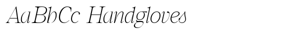 GC Backside Valley Thin Italic image