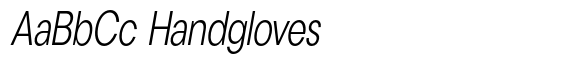 Cavren Condensed Light Slanted image