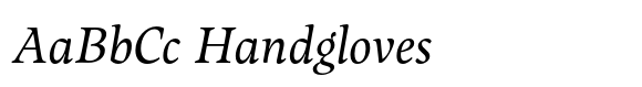 Maecenas Regular Italic image
