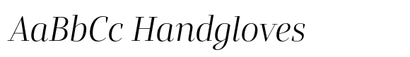 Mandrel Didone Extended Book Italic image