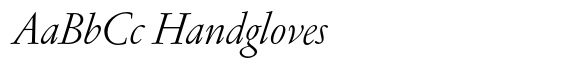 Garamond FB Text Light Italic image