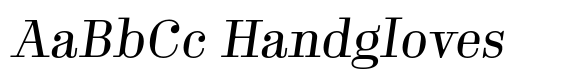 Business Didone Text Book Italic image