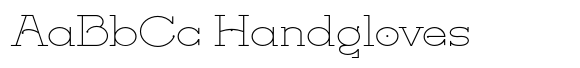 Fontique Regular font sample