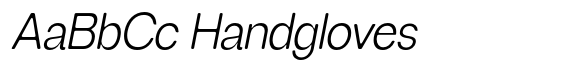 Degitan Soft Light Condensed Italic image