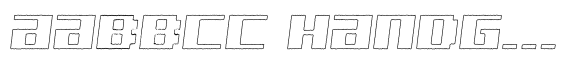 OT Lotti Ink Outline Italic image