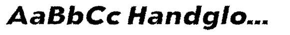 Aukim II Distort Bold Wide Italic image