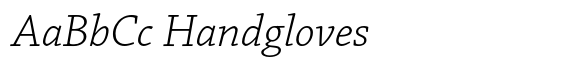 Chaparral Pro Light Italic image